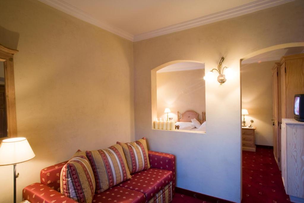 Kristallhotel Corona-Krone Al Plan di Mareo Kamer foto