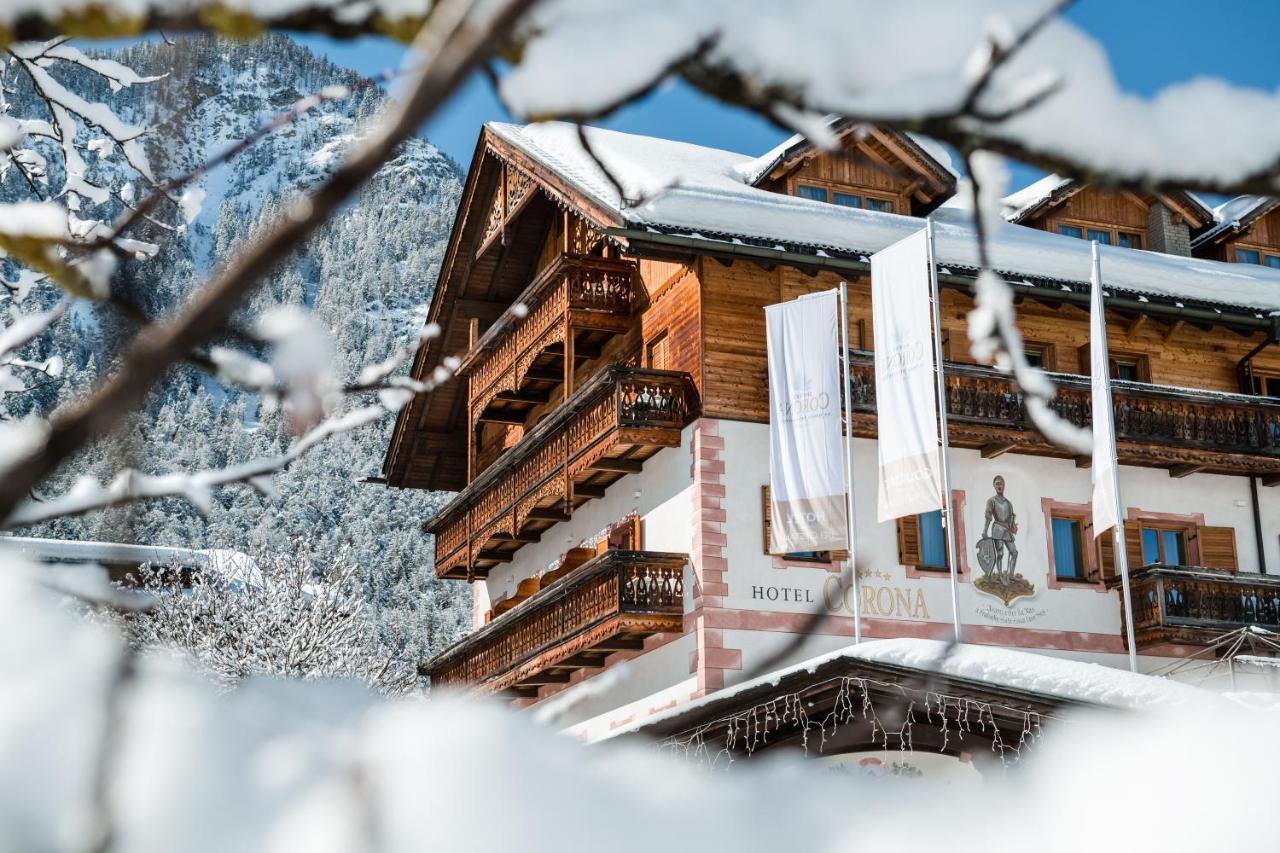 Kristallhotel Corona-Krone Al Plan di Mareo Buitenkant foto